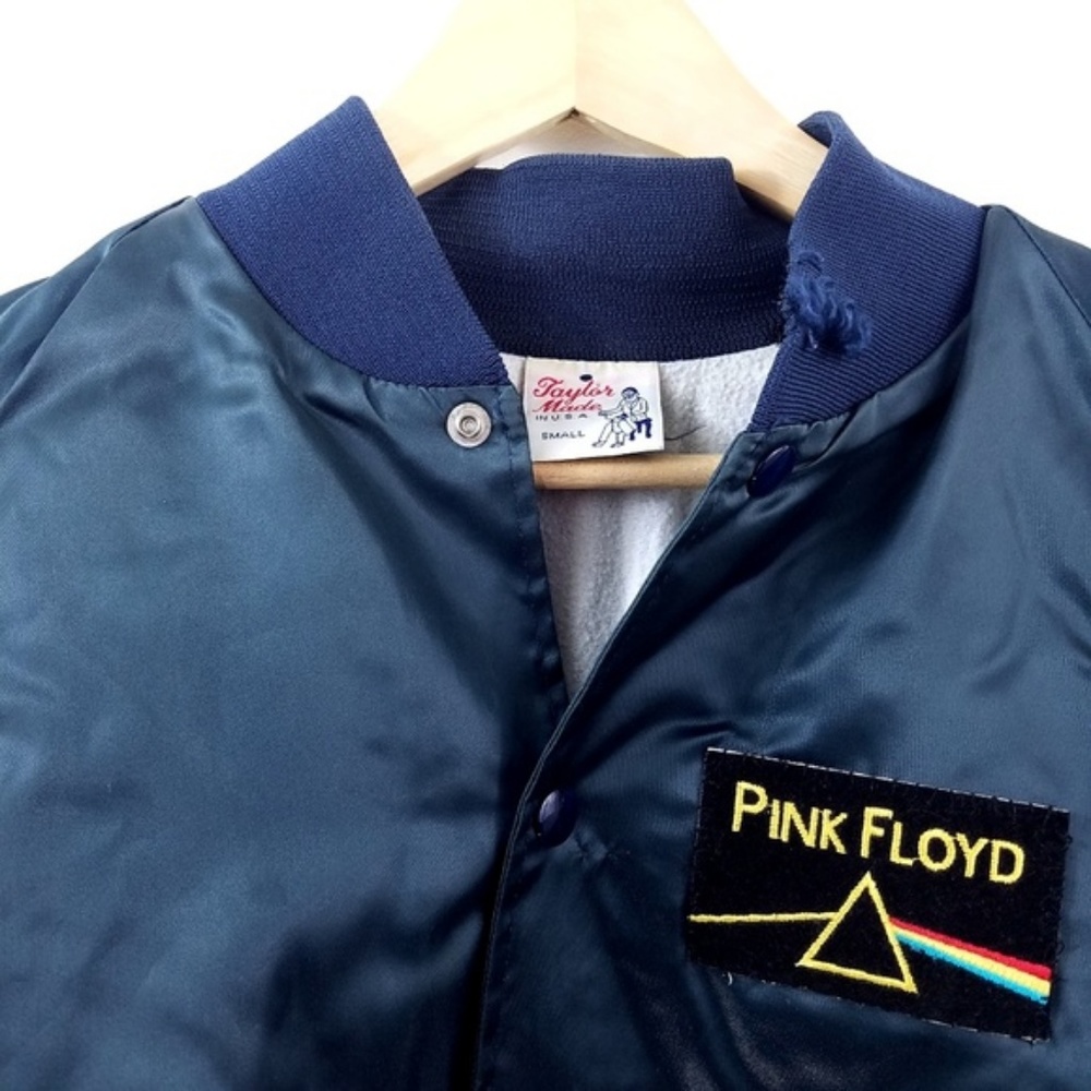 Vintage Men's Bomber Jacket Pink Floyd 80's
